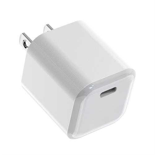 30W Mini GaN PD Charger Power Adapter (US Plug) (White) (Without Packaging)