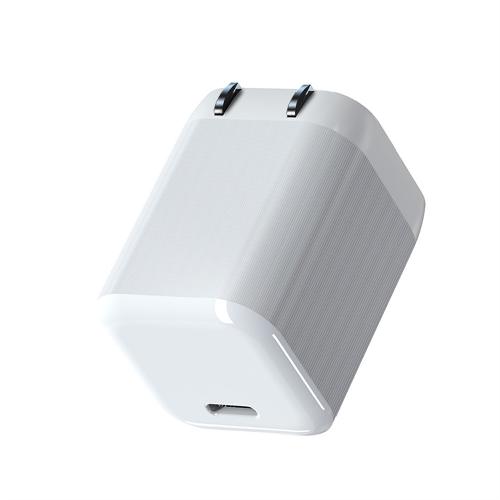 30W Foldable Mini GaN PD Charger Power Adapter (US Plug) (White) (Without Packaging)