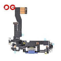 OG Charging Port Flex Cable For iPhone 12 (OEM Pulled) (Purple)