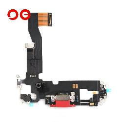 OG Charging Port Flex Cable For iPhone 12 (OEM Pulled) (Red)