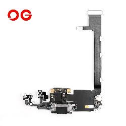 OG Charging Port Flex Cable For iPhone 11 Pro Max (OEM Pulled) (Space Grey)