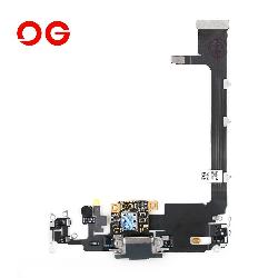 OG Charging Port Flex Cable For iPhone 11 Pro Max (OEM Pulled) (Green)