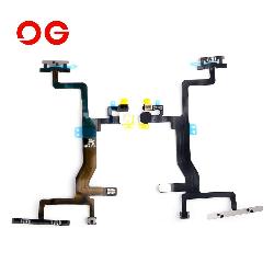 OG Power And Volume Button Flex Cable With Metal Bracket For iPhone 6S (OEM Pulled)