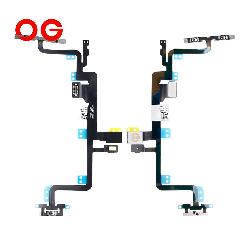 OG Power And Volume Button Flex Cable With Metal Bracket For iPhone 7 Plus (OEM Pulled)