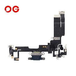 OG Charging Port Flex Cable For iPhone 14 (OEM Pulled) (Midnight)