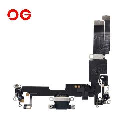OG Charging Port Flex Cable For iPhone 14 Plus (OEM Pulled) (Midnight)