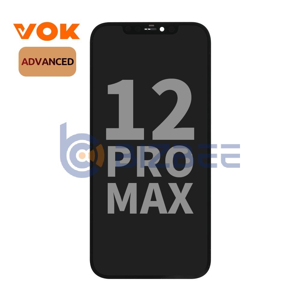 VOK OLED Assembly For iPhone 12 Pro Max (Advanced) (Black) (US Stock)